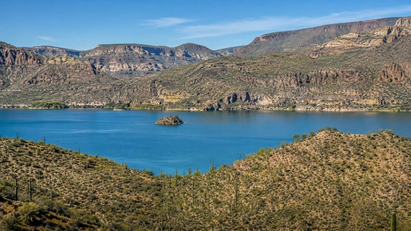 Apache Lake for Fishing
