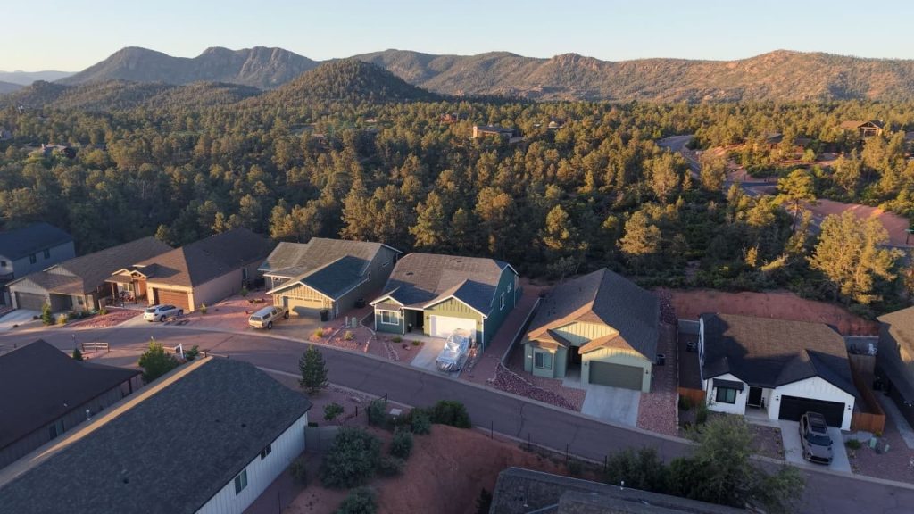 Mountain views near Sanctuary at the Rim Payson