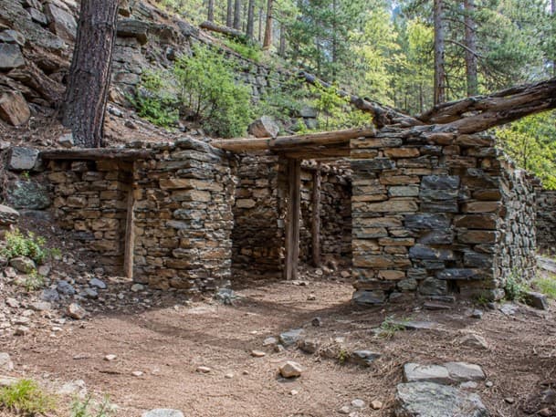 Historic Tunnel and Stone Ruins