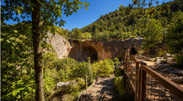 Tonto Natural Bridge view
