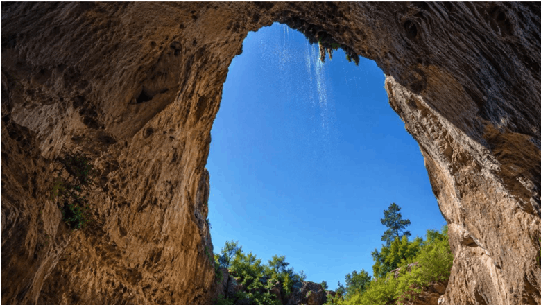Tonto Natural Bridge views